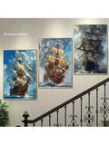 Elevate your space with this Charming Retro Sailboat Canvas Art Set, featuring unframed aesthetic posters that bring a timeless nautical vibe to any home or office. Designed with expert attention to detail, these prints capture the classic allure of sailboats in a retro style, perfect for adding character and sophistication to your decor. Their versatile unframed format allows for easy customization to suit your interior design preferences. Ideal for enthusiasts of maritime themes seeking refined, stylish w