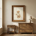 Bring whimsy and warmth to your child's room with this delightful teddy bear fishing canvas wall art. Featuring charming cartoon characters in a playful outdoor scene, this multicolor piece adds personality and imagination to bedrooms, playrooms, or nurseries. Printed on durable, fade-resistant canvas with vibrant colors and sharp details, it's built to last through years of enjoyment. The convenient hanging system makes installation effortless—no nails required. Perfect for boys' rooms, back-to-school spac