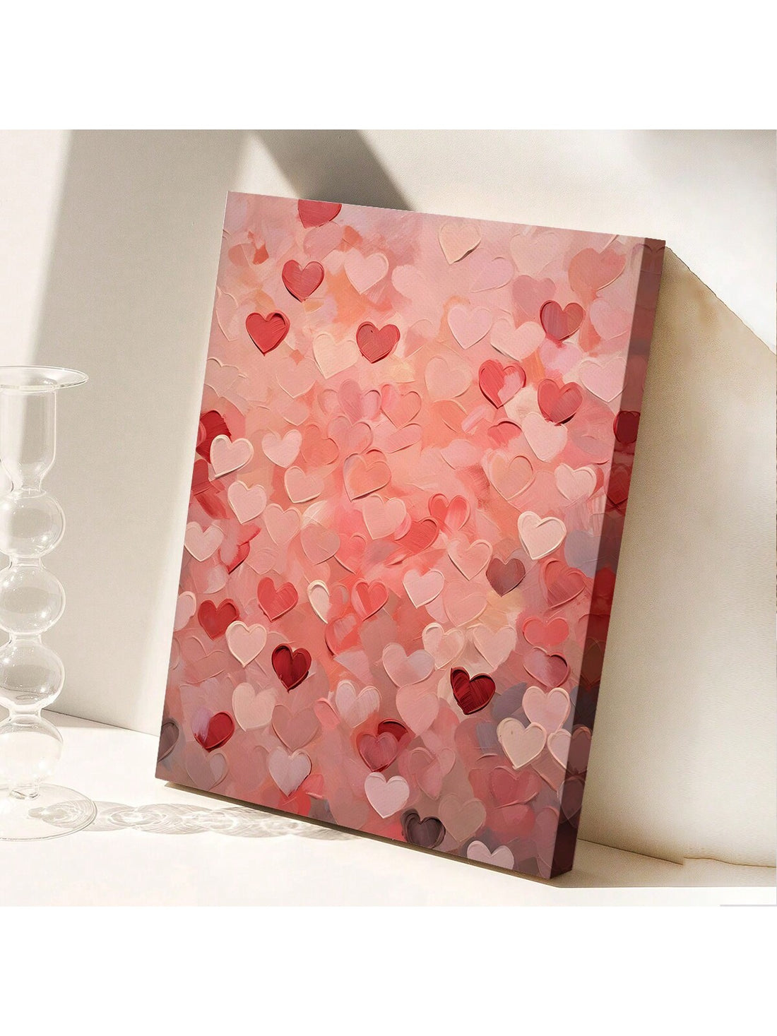 Add a touch of romance to your Valentine's Day decor with this Charming Vintage Heart Print Wall Art. The intricate details and vintage design will set the mood for a romantic evening. Bring a little love into your home with this perfect addition to any wall.