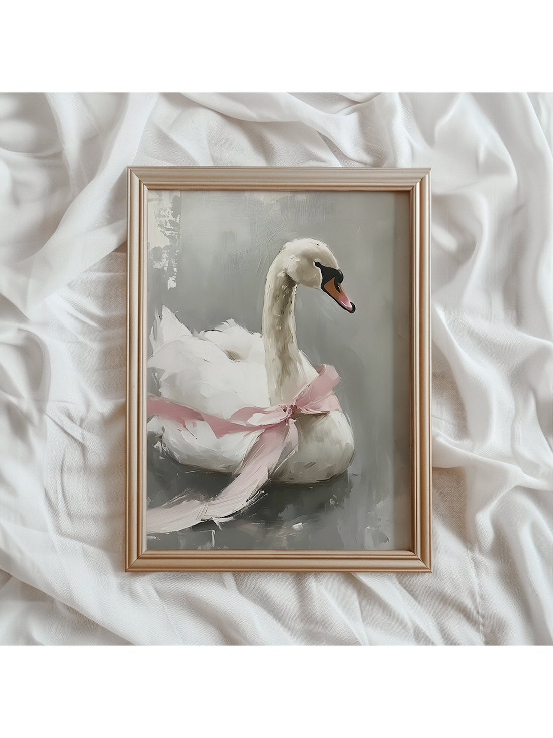 Elevate your living space with this Charming Vintage Swan Canvas Poster, designed to complement rustic home décor effortlessly. Featuring a timeless swan illustration, this canvas print adds a touch of elegance and tranquility to any room. Crafted with quality materials, it offers durability and a refined aesthetic, making it an ideal choice for those seeking sophisticated wall art that enhances both traditional and contemporary interiors.