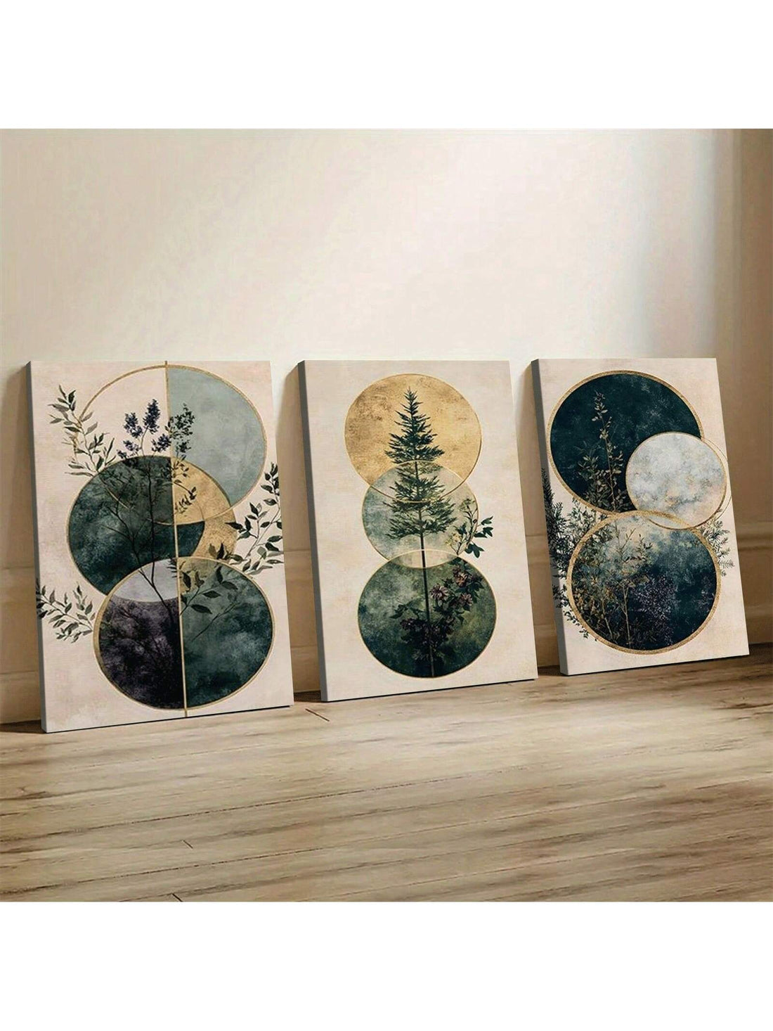 Elevate your living space with this expertly crafted 3-piece canvas wall art featuring lush green plants. Designed for modern bohemian interiors, each panel showcases vibrant botanical imagery that brings a refreshing natural element indoors. The set’s harmonious composition and rich hues create a serene atmosphere, perfect for enhancing any room with a sophisticated yet relaxed vibe. Durable and easy to hang, this artwork offers a stylish way to infuse your decor with organic beauty and contemporary flair.
