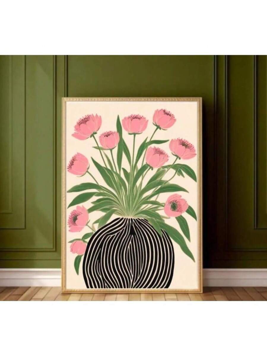 Bring artistic elegance to any space with this stunning Matisse-inspired floral wall art. Featuring soft pastel flower patterns printed on quality fabric, it's the perfect accent for bedrooms, living rooms, home offices, dining areas, and bathrooms. The versatile botanical design complements modern and classic interiors alike, making it ideal for seasonal décor during Valentine's Day, Pride Month, Thanksgiving, and beyond. Transform your walls into a gallery-worthy display that celebrates nature's beauty wi