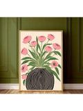 Bring artistic elegance to any space with this stunning Matisse-inspired floral wall art. Featuring soft pastel flower patterns printed on quality fabric, it's the perfect accent for bedrooms, living rooms, home offices, dining areas, and bathrooms. The versatile botanical design complements modern and classic interiors alike, making it ideal for seasonal décor during Valentine's Day, Pride Month, Thanksgiving, and beyond. Transform your walls into a gallery-worthy display that celebrates nature's beauty wi