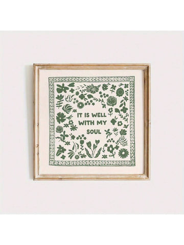 Elevate your living space with this Chic Forest Green Christian Wall Art, expertly crafted as a framed wood sign. Its rich forest green hue and timeless design blend seamlessly into stylish home and kitchen decor, offering a subtle yet meaningful expression of faith. Durable and thoughtfully framed, this piece adds both elegance and inspirational warmth to any room.