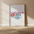 Bring vibrant energy to any space with this striking Harry Styles 'Kiss All The Time' disco poster. Featuring bold lettering and modern design, this canvas hanging painting combines style with functionality. The waterproof material ensures durability and easy maintenance, making it perfect for dining rooms, bedrooms, or living spaces. Whether you're a devoted fan or looking for eye-catching wall art, this piece adds personality and flair to your home décor. An ideal gift for music lovers and Harry Styles en