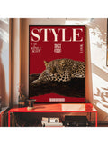 This chic leopard print canvas art is the perfect addition to any trendy space. Featuring a stylish cheetah design, this wall decor adds a touch of sophistication and elegance to any room. Made from high-quality canvas, this piece is durable and long-lasting, providing a stylish statement for years to come.