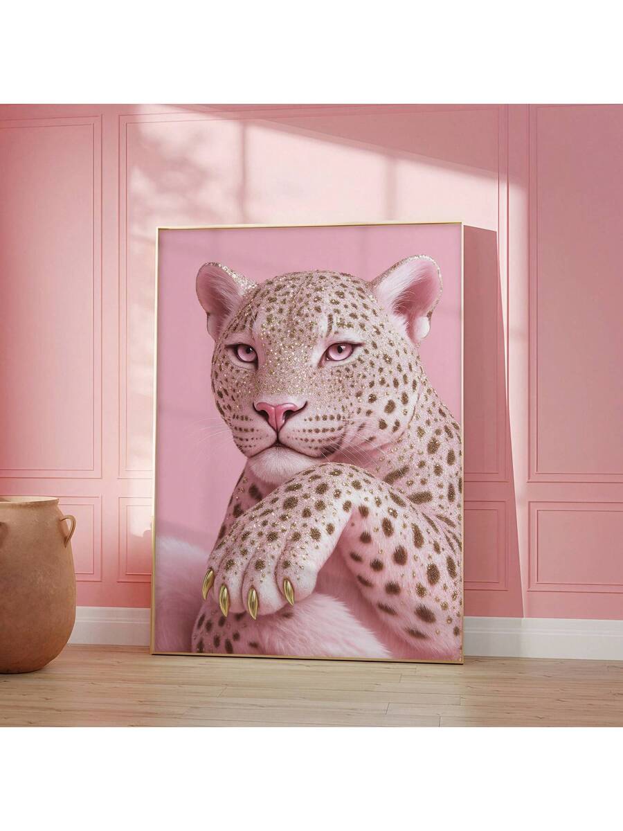 Elevate your space with the Chic Pink Glam Leopard Canvas Print, a striking blend of bold leopard pattern and elegant pink hues. Perfect for adding a sophisticated touch to bedrooms, living rooms, or offices, this high-quality canvas print brings both style and personality to your walls. Its vibrant design complements contemporary decor while creating a focal point that inspires confidence and creativity. Durable and fade-resistant, this art piece offers lasting beauty for any modern interior.