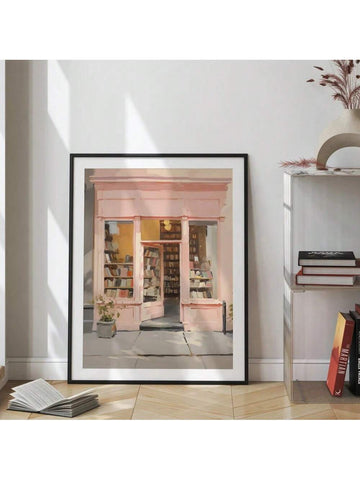 Add a touch of chic elegance to your home decor with our Preppy Academia Poster in a lovely pink color. This aesthetic piece of wall art features stunning canvas material and a funky design, perfect for any girly and stylish space. Elevate your interior design with our unique and trendy poster.