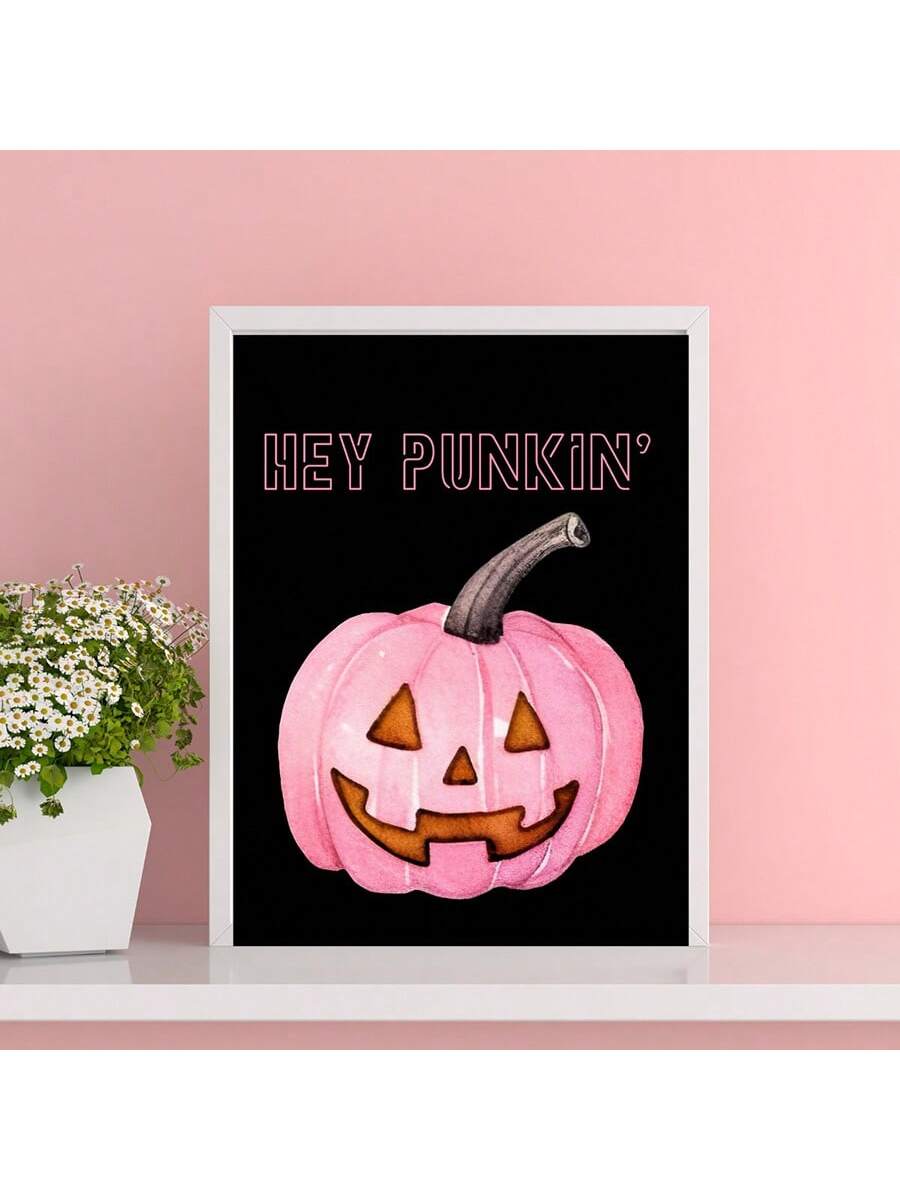 Elevate your Halloween decor with this Chic Pink Pumpkin Canvas Art, blending modern boho style with festive charm. Crafted to add a subtle yet sophisticated touch, this artwork complements any home setting, creating a warm and inviting seasonal atmosphere. Perfect for those seeking a unique and stylish alternative to traditional Halloween decorations.