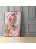 Elevate your living space with this Chic Pink Towel and Accessories Canvas Art. Expertly framed, this aesthetic wall decoration adds a sophisticated touch to any room. Its subtle pink tones and stylish design make it an ideal accent piece for modern interiors. Perfect as a thoughtful gift, it suits a variety of occasions, enhancing home decor with effortless elegance.