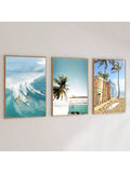 Transform your space with our Chic Surf Beach Wall Art Prints. These premium coastal photography canvases capture the essence of serene shorelines and dynamic surf scenes.