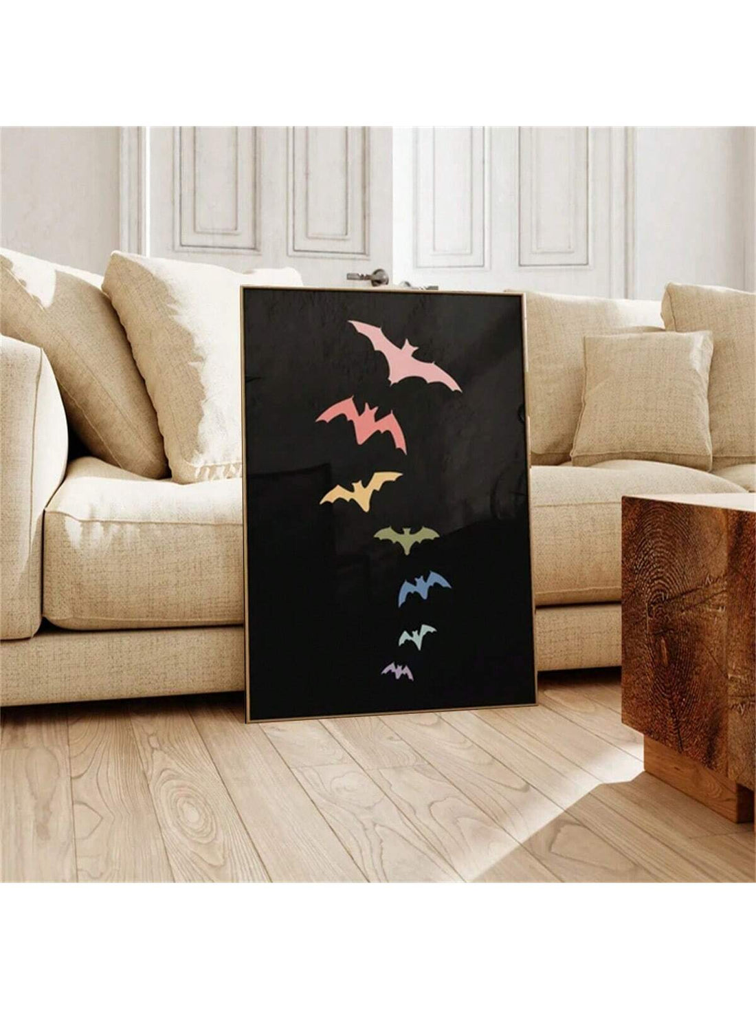 Elevate your seasonal decor with this Chic Unframed Halloween Canvas Print, designed to blend modern aesthetics with festive charm. Its sleek, frameless design allows for versatile placement, making it an ideal accent for contemporary fall interiors. Crafted with high-quality materials, this canvas print delivers vivid colors and sharp details that enhance any space with subtle Halloween spirit. Perfect for those seeking stylish, understated holiday decoration that complements a sophisticated home envre.jpg