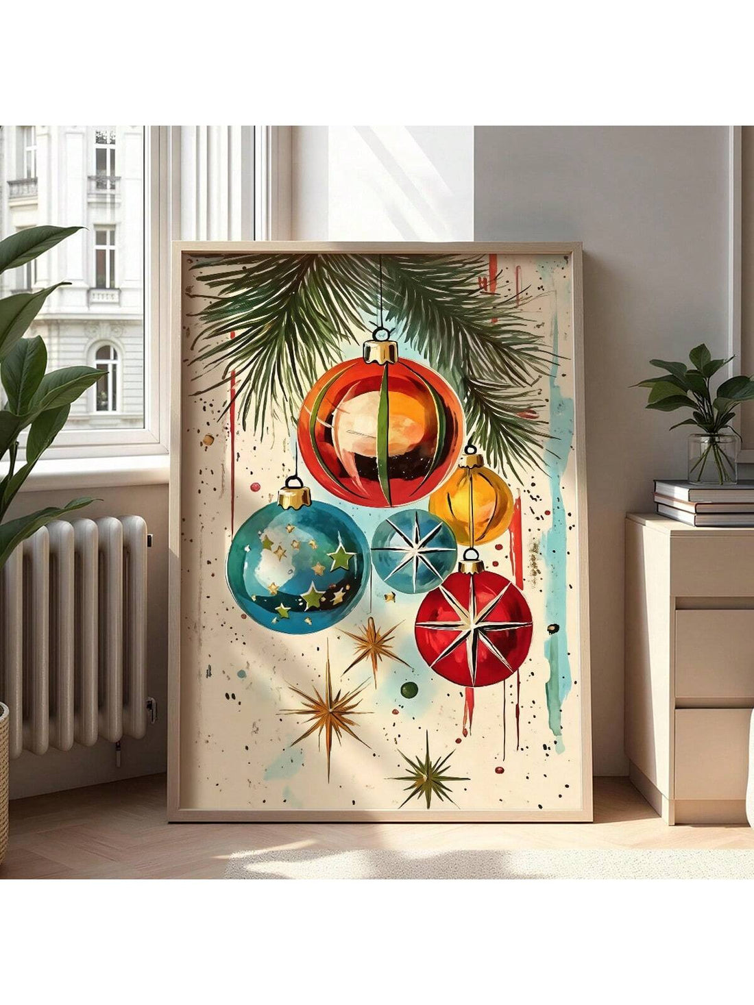 Transform your holiday décor with this sophisticated vintage-inspired Christmas canvas art. Featuring timeless design elements rendered in a modern aesthetic, this frameless piece brings warmth and elegance to any room. The high-quality canvas construction ensures durability and vibrant color retention, while its versatile style complements both contemporary and traditional interiors. Perfect for creating a curated gallery wall or as a standalone statement piece, this artwork captures the essence of classic