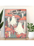 Transform your space into a chilling yet elegant setting with our Eerie Vintage Framed Canvas Art. Perfect for home and office decor, this canvas art is sure to add a touch of eerie vibe to any room. Made with high-quality materials and framed for a polished look.