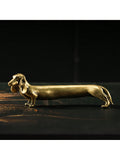 Add a touch of timeless charm to your desk with our Classic Dachshund Desk Ornament. Crafted with love for pet lovers, this ornament is the perfect decor piece to showcase your love for your furry friend. Made with quality materials, it's a must-have for any dachshund enthusiast.