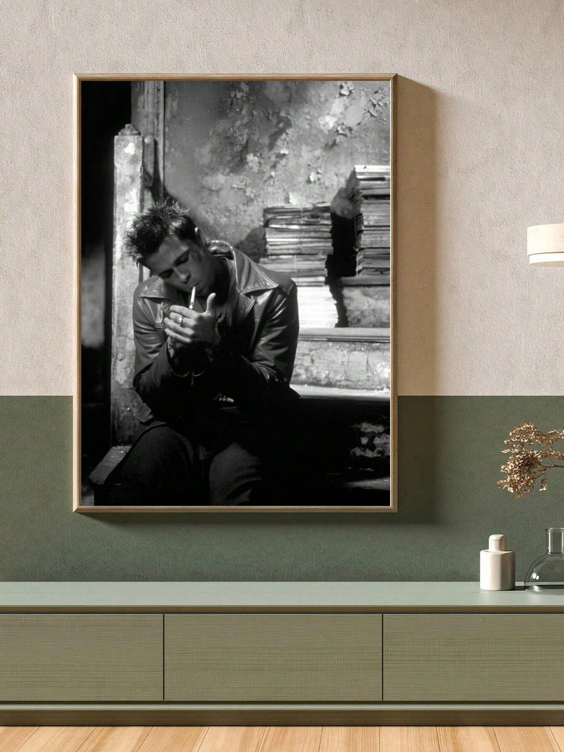 Elevate your space with the Classic Fight Club Wall Art Poster, a timeless piece that captures the gritty essence of the iconic film. Perfect for both home and office, this vintage-style decor adds a bold, cinematic statement to any room. Crafted with attention to detail, it offers a sophisticated nod to movie enthusiasts seeking unique and stylish wall art.
