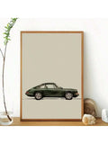 Elevate your space with this Classic Green Sports Car Canvas Art Print, a refined tribute to vintage automotive design. Expertly printed on high-quality canvas, it captures the iconic allure of classic sports cars, making it a perfect focal point for enthusiasts and collectors. This durable wall decor adds a sophisticated, timeless charm to any room, celebrating automotive heritage with style and precision. Ideal for living rooms, offices, or garages, it blends artistic craftsmanship with passion for classi