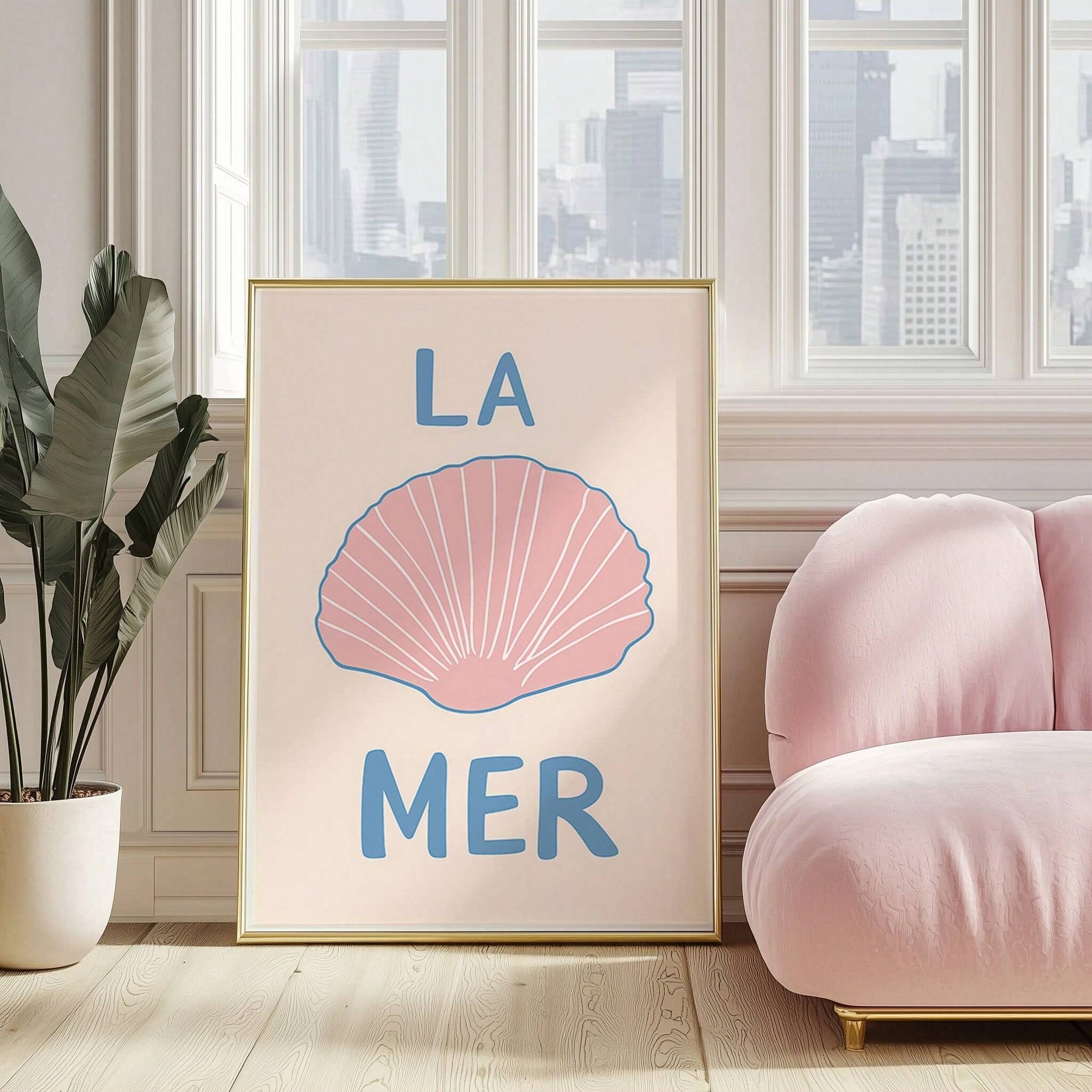Transform your beach house into a mid-century modern oasis with our Coastal Seashell Wall Art Poster. This stunning print captures the essence of a summer day at the coast, making it the perfect addition to your beach house decor. With beautiful seashells and a sleek design, this poster brings a touch of elegance to any room.