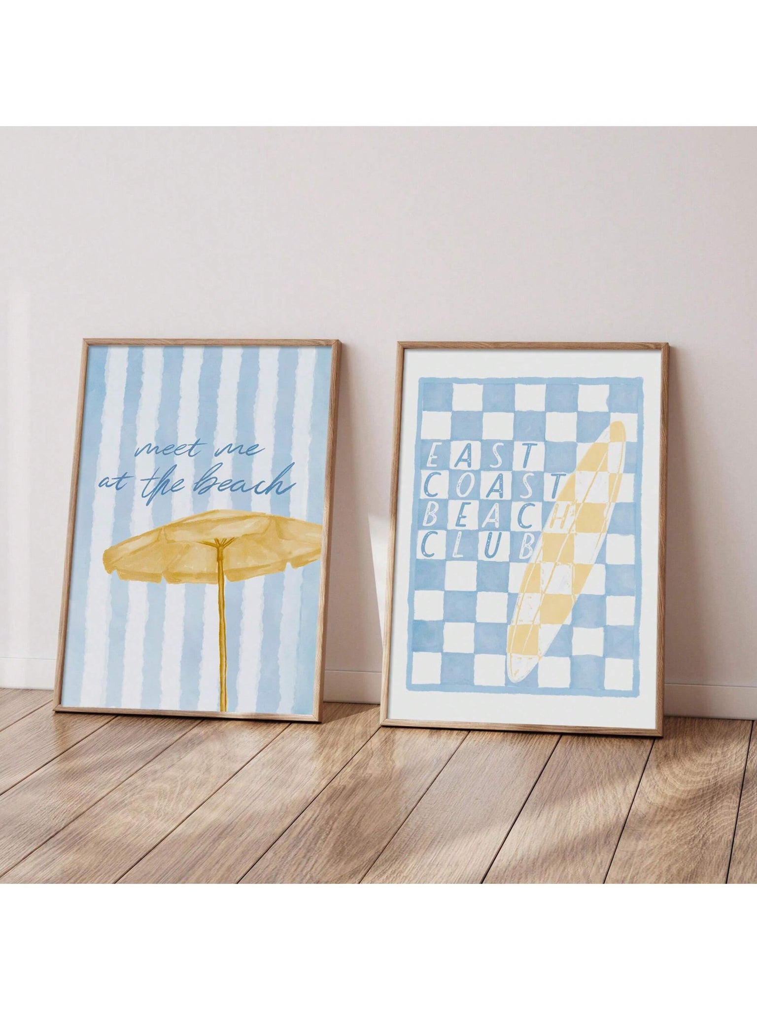 Capture the essence of summer with this Retro "Meet Me At The Beach" canvas art. Designed to evoke nostalgic coastal charm, it adds a timeless, inviting touch to any space. Perfect for enhancing your summer decor, this piece blends vintage style with vibrant colors, creating a warm and welcoming atmosphere that complements beach-themed interiors effortlessly.