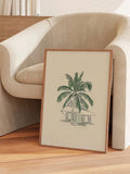 Elevate your living space with this Coconut Tree Canvas Wall Art, a refined piece of tropical home décor designed to bring a serene, stylish ambiance to any room. Crafted with attention to detail, this canvas captures the natural beauty of coconut trees, adding a touch of elegance and warmth.