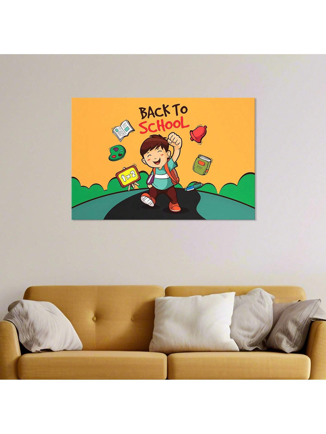 Brighten your classroom with this Colorful Cartoon Boy Wall Sticker, designed to inspire optimism and enthusiasm for the new school year. Crafted with vibrant colors and a cheerful design, this decal adds a welcoming and motivating atmosphere to any learning space. Easy to apply and remove, it’s perfect for educators seeking durable, eye-catching decor that supports a positive educational environment.