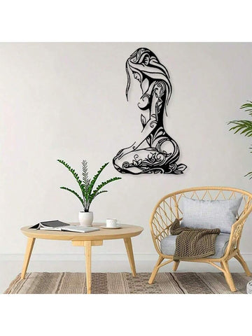 Experience contemporary elegance with our Kneeling Woman Modern Black Metal Wall Art. The sleek and modern design of this piece adds a touch of sophistication to any room. Made with high-quality metal, this wall art is a beautiful statement piece for your home decor.