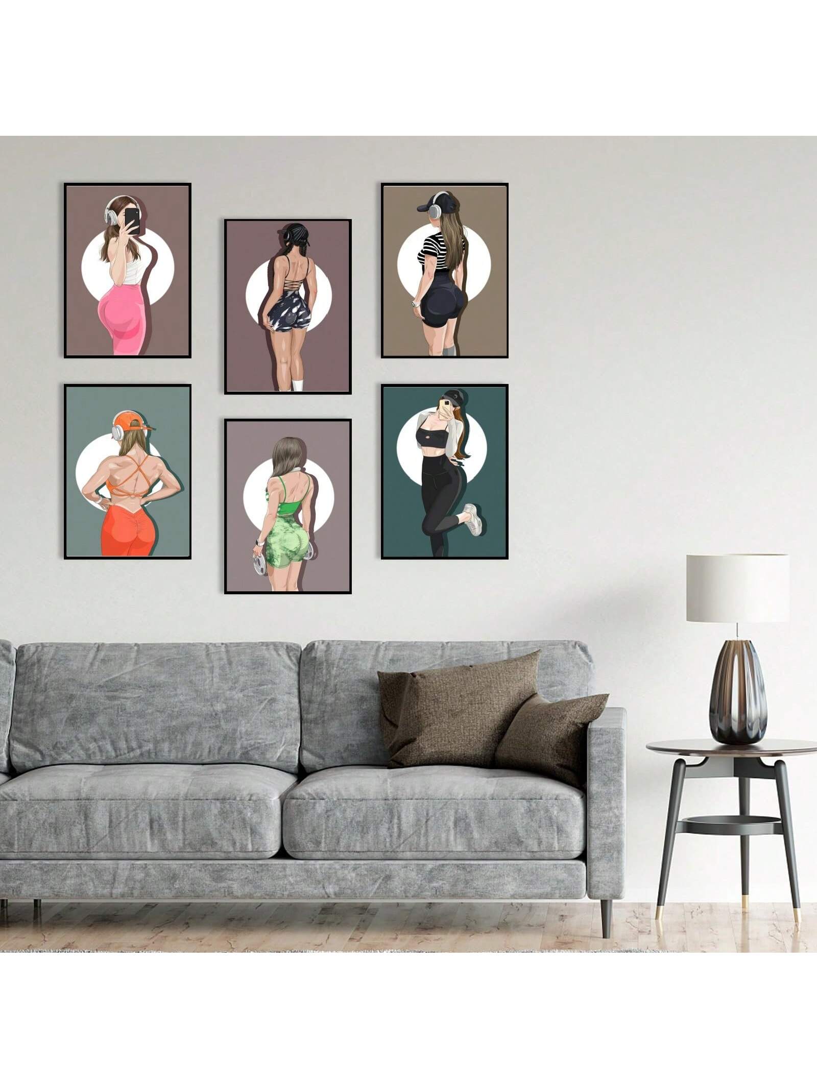 Introducing the Contemporary Fitness Wear Canvas Print, the perfect addition to elevate the aesthetics of any room with its modern art design. Made from high-quality canvas, this print showcases stunning contemporary fitness wear, adding a unique touch to any space. Experience the benefits of a stylish and eye-catching interior with this must-have piece.