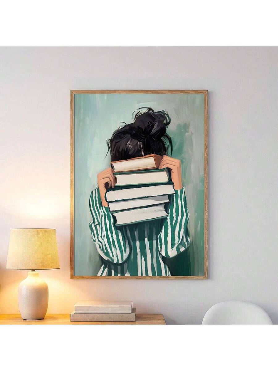 Bring warmth and inspiration to any room with this stunning woman reading canvas poster. Perfect for book lovers and those who cherish cozy moments, this piece captures the peaceful essence of getting lost in a good book. Display it framed for a polished, gallery-ready look or unframed for flexible styling options. The multicolor design complements living rooms, bedrooms, and home offices alike, adding literary charm and aesthetic appeal to your space. Whether you're decorating a reading nook or gifting a f