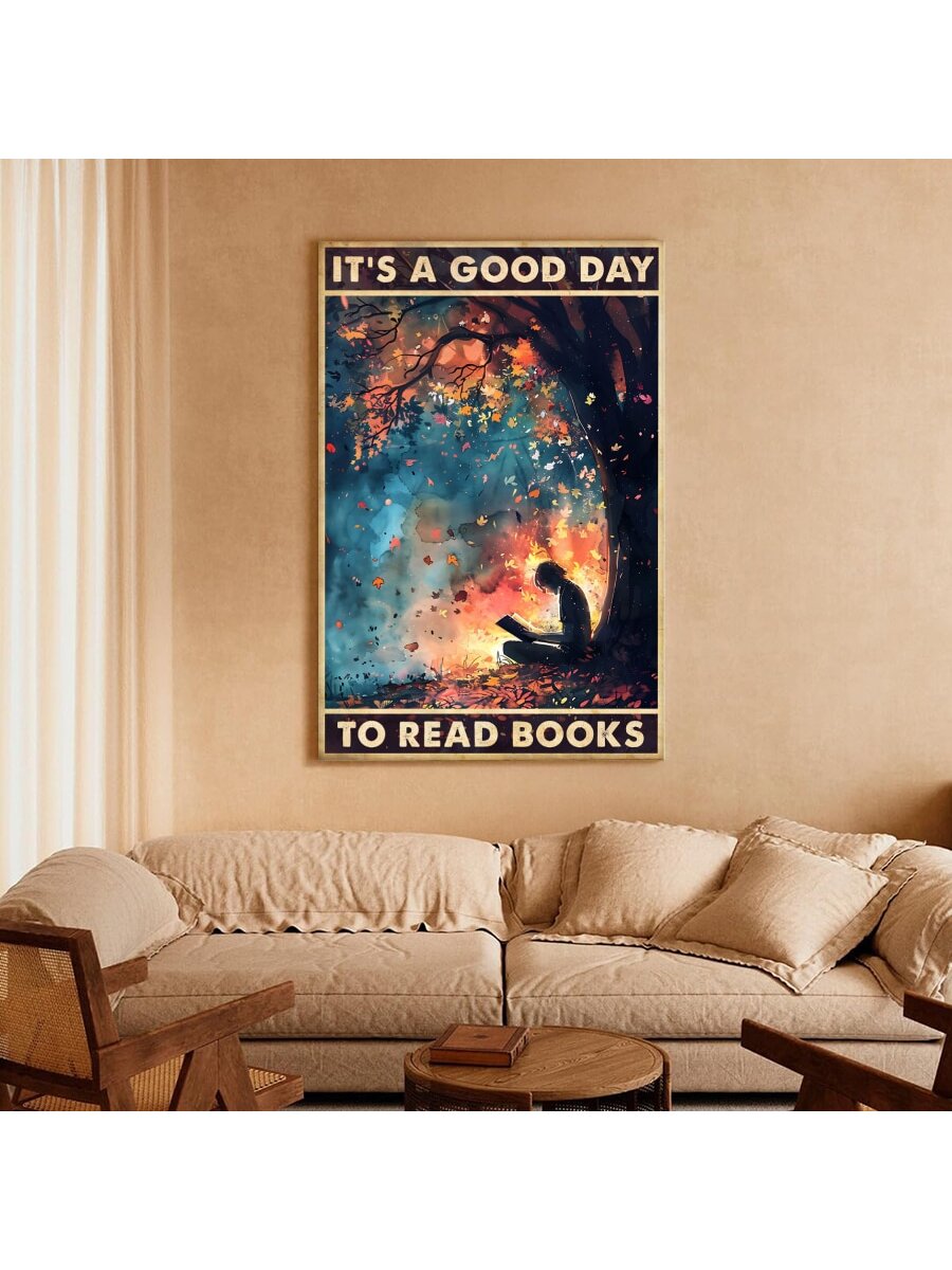 Experience the ultimate book lover's retreat with our Cozy Literary Escape: Framed Canvas Wall Art. This high-quality, framed canvas art features a cozy reading nook, providing the perfect backdrop for your next literary escape. Bring the calming and inspiring atmosphere of your favorite books into your home with this beautiful piece.