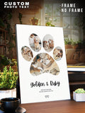 Display your love for your furry friend with our Custom Pet Photo Canvas Print. This personalized wall art is perfect for any pet lover's home or as a special gift for a loved one. Preserve precious memories and add a unique touch to your decor with a high-quality canvas print.