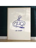 Add a playful yet stylish touch to your kitchen with this Cute Chef Poster. Designed to complement modern decor, this fun aesthetic wall art print brings charm and personality to your culinary space. Its vibrant design enhances any kitchen environment, making it an ideal choice for those who appreciate both art and cooking. Durable and easy to frame, this poster is perfect for creating a welcoming atmosphere that inspires creativity and joy in your kitchen.