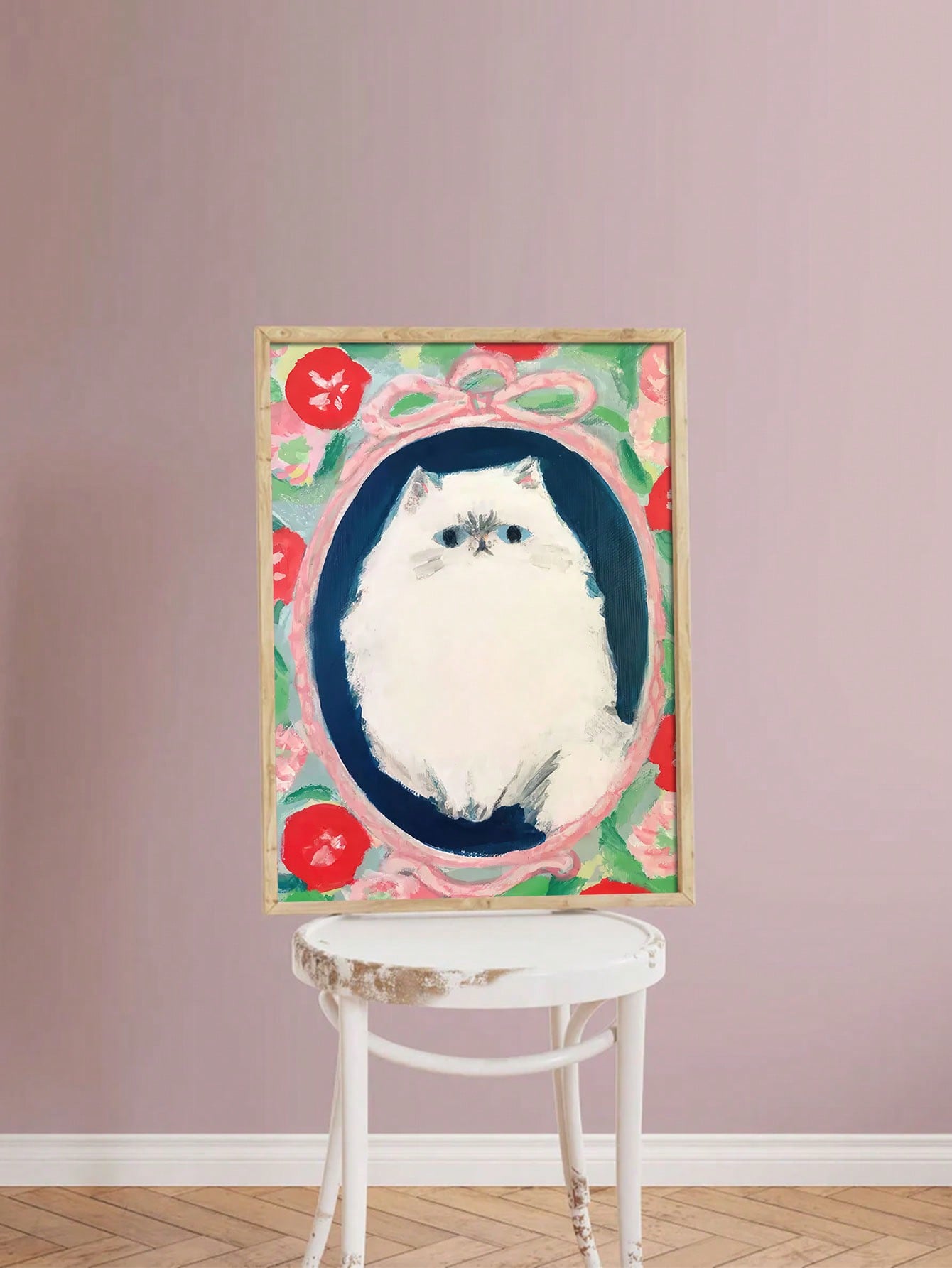 Transform your space with this elegant frameless canvas poster featuring a charming kitten rendered in sophisticated ink painting style. The minimalist design complements various interior aesthetics, making it an ideal decorative element for bedrooms, living rooms, or bathrooms. The high-quality canvas ensures durability while the frameless construction offers a contemporary, gallery-inspired look that enhances your home's ambiance without overwhelming existing decor.