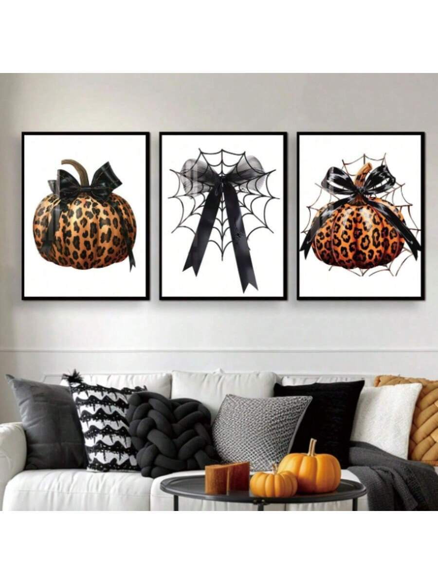 Celebrate Halloween with a charming twist using this Cute Pink Halloween Canvas Poster Set. Featuring playful "Trick or Treat" designs in soft pink hues, these posters add a festive yet stylish touch to your home decor. Perfect for creating a warm, inviting atmosphere, this set blends traditional Halloween spirit with modern aesthetics, making it ideal for any room seeking a unique seasonal accent. Durable canvas material ensures lasting quality and easy display.