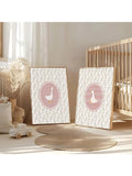 Elevate your child's space with our Cute Pink Silly Goose Canvas Poster Set. These unframed minimalist art pieces feature charming goose designs in soft pink hues that complement any kids' room or playroom décor. The clean, contemporary aesthetic provides visual interest while maintaining a sophisticated look that grows with your child. Expertly printed on quality canvas, these posters offer a simple yet impactful way to personalize your little one's environment.