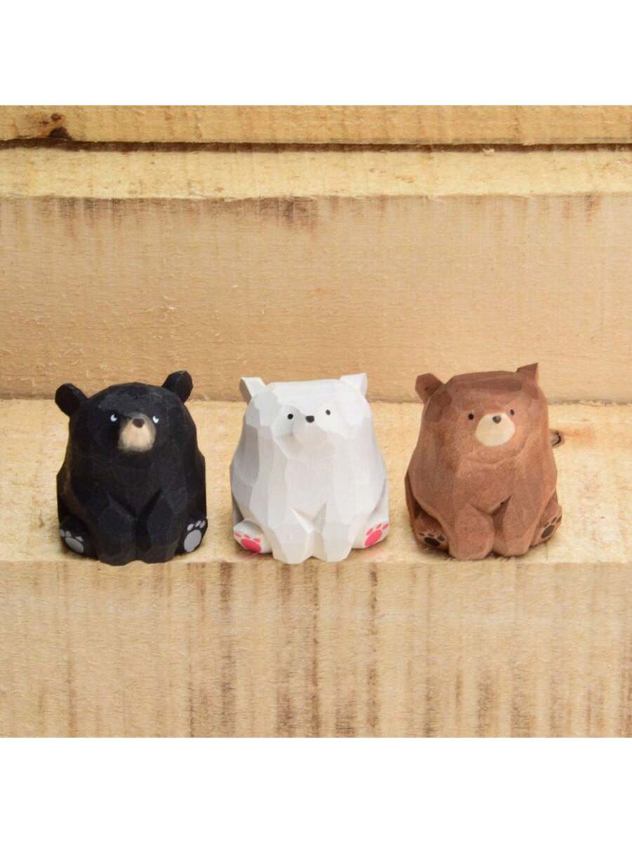Experience the charm and warmth of our Cute Wooden Bear Figurine, handcrafted to perfection. This adorable piece adds a touch of whimsy to any room and is a perfect addition to your home decor or party setup. Made with precision and attention to detail, this charming bear will surely become a beloved part of your collection.