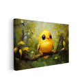 Elevate your home decor with our Cute Yellow Bird Canvas Wall Art. This nature scene print is the perfect addition to your living room, sofa backdrop, or bedside. Its vibrant colors and intricate details will bring a touch of charm and beauty to any space. Crafted with high-quality materials, this wall art is both durable and stylish.