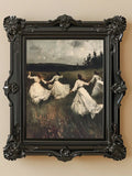 Elevate your space with the Dark Academy Witch Canvas Wall Art, a perfect blend of vintage charm and gothic allure. This piece captures a mysterious witch motif, ideal for enhancing Halloween atmospheres or adding a sophisticated spooky touch year-round. Crafted on high-quality canvas, it offers durability and rich detail, making it a striking focal point for any dark academia or gothic-inspired interior.