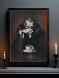 Elevate your Halloween décor with this Dark Fantasy Gothic Vampire Canvas Wall Art. Crafted to capture the eerie allure of gothic vampire lore, it adds a sophisticated yet haunting atmosphere to any room or party setting. The high-quality canvas ensures vivid detail and durability, making it an ideal centerpiece for seasonal celebrations or year-round gothic style enthusiasts. Perfect for creating a dramatic ambiance that impresses guests and enhances your home’s unique character.