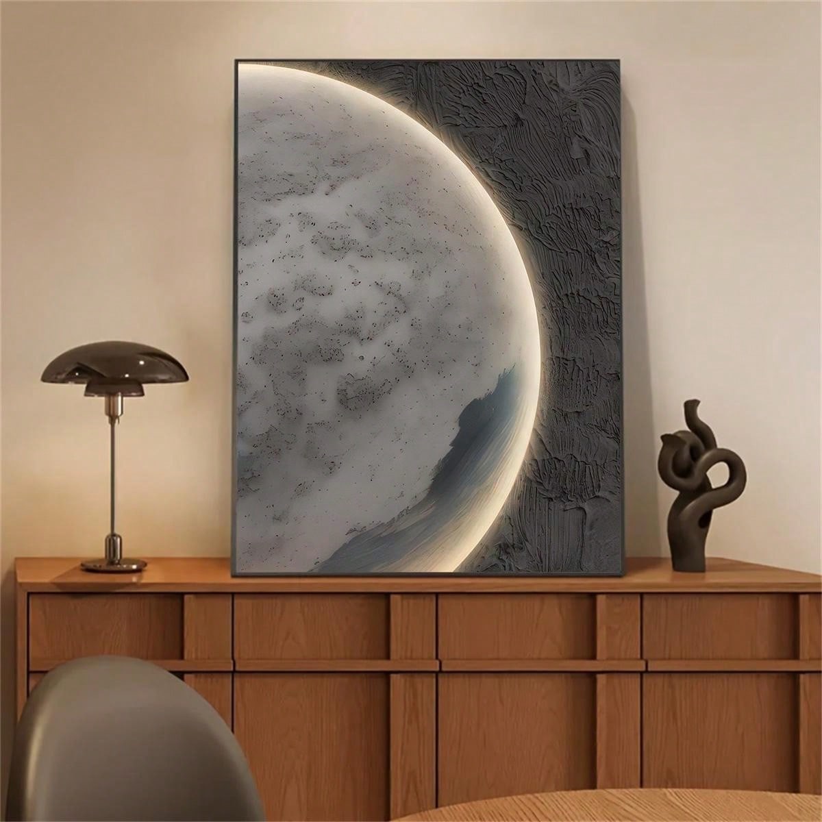 Elevate your home or office décor with our Earthy Spectrum canvas wall art. This modern abstract piece brings a touch of sophistication to any space. Made with high-quality materials, it showcases a unique blend of earthy tones that will add warmth and depth to your walls.