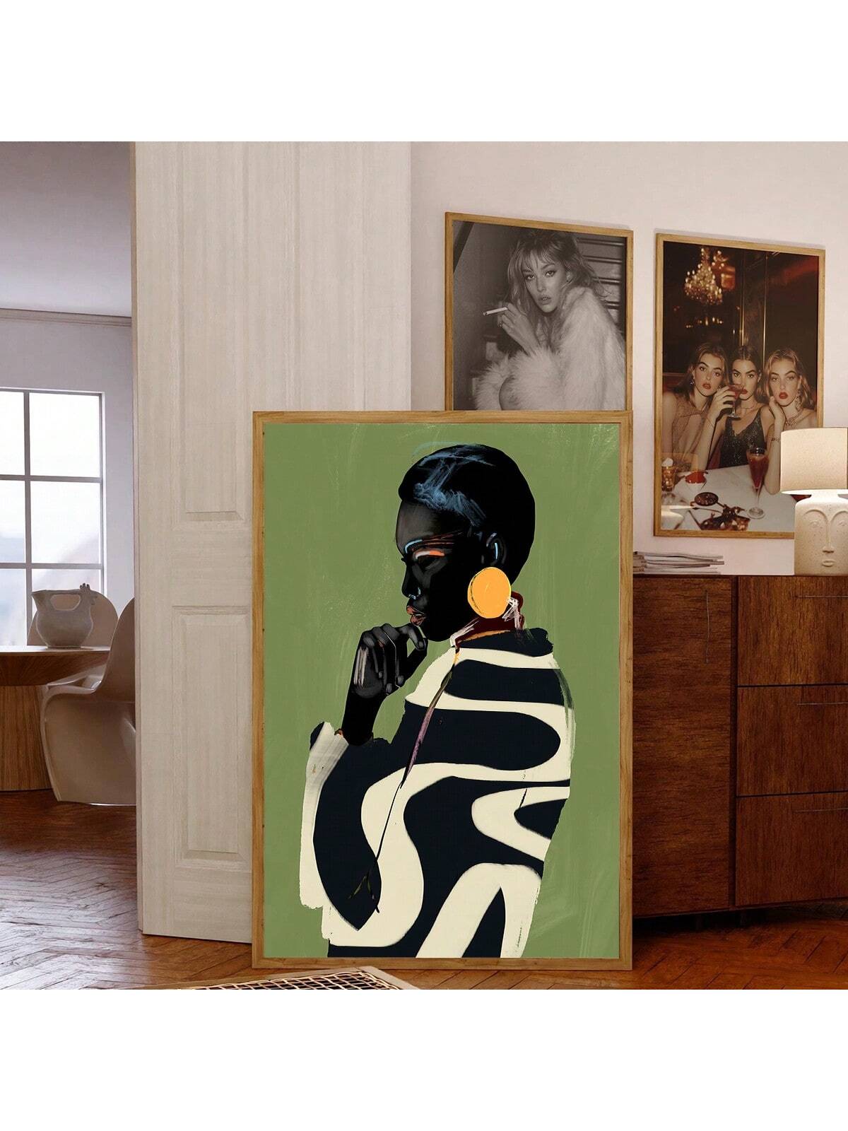 Capture the timeless beauty and simplicity of elegance with our Framed Girl Portrait Canvas Art. This piece showcases the delicate features of a girl in a minimalistic manner, adding a touch of grace to any room. enhance your home decor with this stunning addition that will never go out of style.