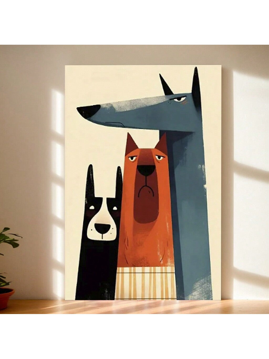 Experience the perfect blend of style and sophistication with our Elegant Abstract Animal Art Canvas Poster. Featuring a sleek wood frame, this piece adds a touch of modern elegance to any home or office décor. Bring a touch of nature into your space with this exquisite artwork.