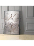 Elevate your living space with this Elegant Ballerina Canvas Art, expertly framed to enhance any room's ambiance. Its refined design captures the grace and poise of ballet, making it an ideal centerpiece for home decor. Perfect for gifting, this artwork adds a touch of sophistication and timeless beauty to any occasion or setting. Crafted to complement diverse interior styles, it transforms walls into elegant statements of art and culture.