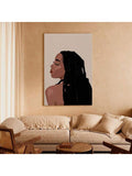 Elevate your space with this Elegant Black Art Portrait Canvas featuring a striking depiction of a girl with locs. Perfect for both home and office, this artwork adds a sophisticated and culturally rich touch to any environment. Crafted with attention to detail, it enhances your décor while celebrating natural beauty and artistic expression.