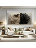 Elevate your living space with this Elegant Black and White Abstract Woman Canvas Art. Featuring a sophisticated monochrome palette, this modern piece adds a refined touch to any home, living room, or bedroom. Its abstract design invites contemplation while seamlessly complementing contemporary décor styles. Crafted for visual impact and subtle elegance, this canvas art transforms your walls into a gallery-worthy display.