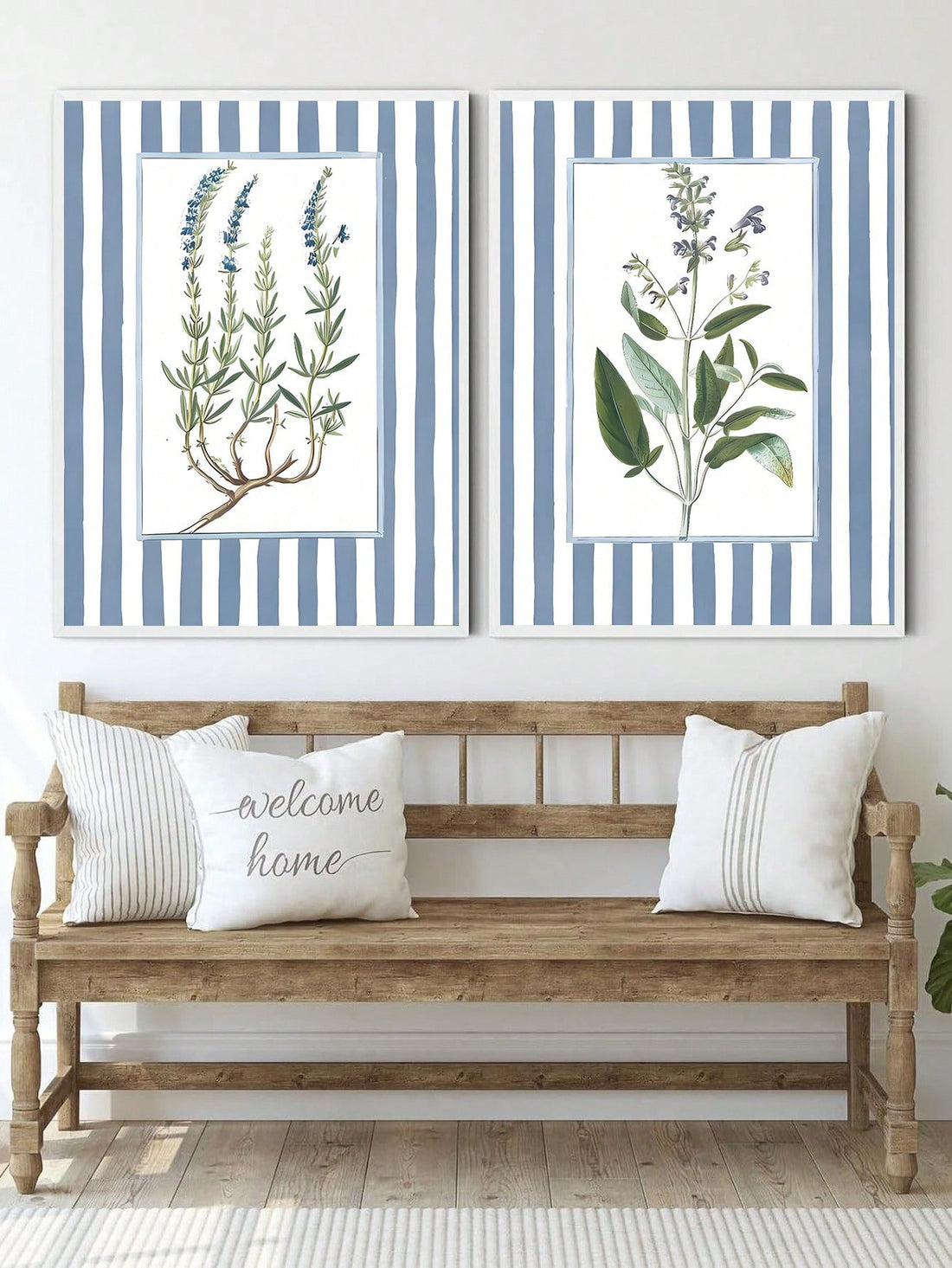 Introduce a touch of sophistication and style to your home decor with our Elegant Blue Floral Stripes canvas art. Featuring a frameless design, this piece adds a modern and seamless element to any room. The intricate blue floral stripes provide a subtle yet eye-catching touch, making it a statement piece in any living space. Elevate your interior design with this elegant and timeless canvas art.