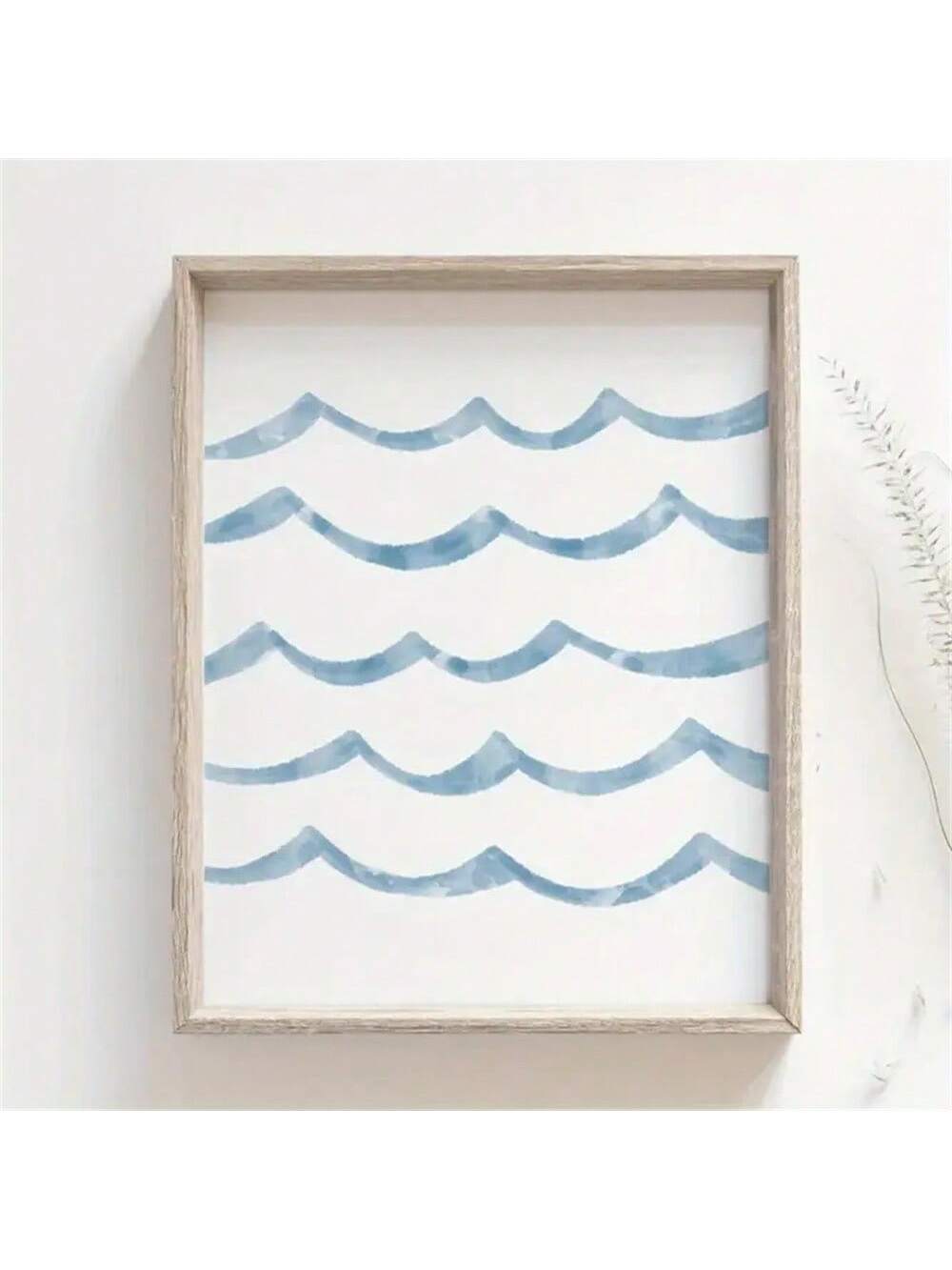 This elegant canvas art print features a blue watercolor wave pattern, bringing a serene and sophisticated touch to modern interiors. Its fluid design and calming hues create a subtle focal point that complements contemporary decor styles, enhancing any room’s ambiance with artistic refinement. Crafted for durability and vibrant color retention, this piece offers lasting beauty to elevate your home environment.
