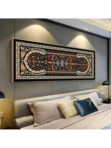 Elevate your living space with this Elegant Classic Modern Religious Canvas Art, designed to blend timeless spirituality with contemporary style. Its large, bohemian-inspired design adds depth and character to bedrooms or living rooms, creating a serene and sophisticated atmosphere. Crafted with attention to detail, this canvas art serves as a meaningful focal point that complements a variety of interior décors while inspiring reflection and tranquility.