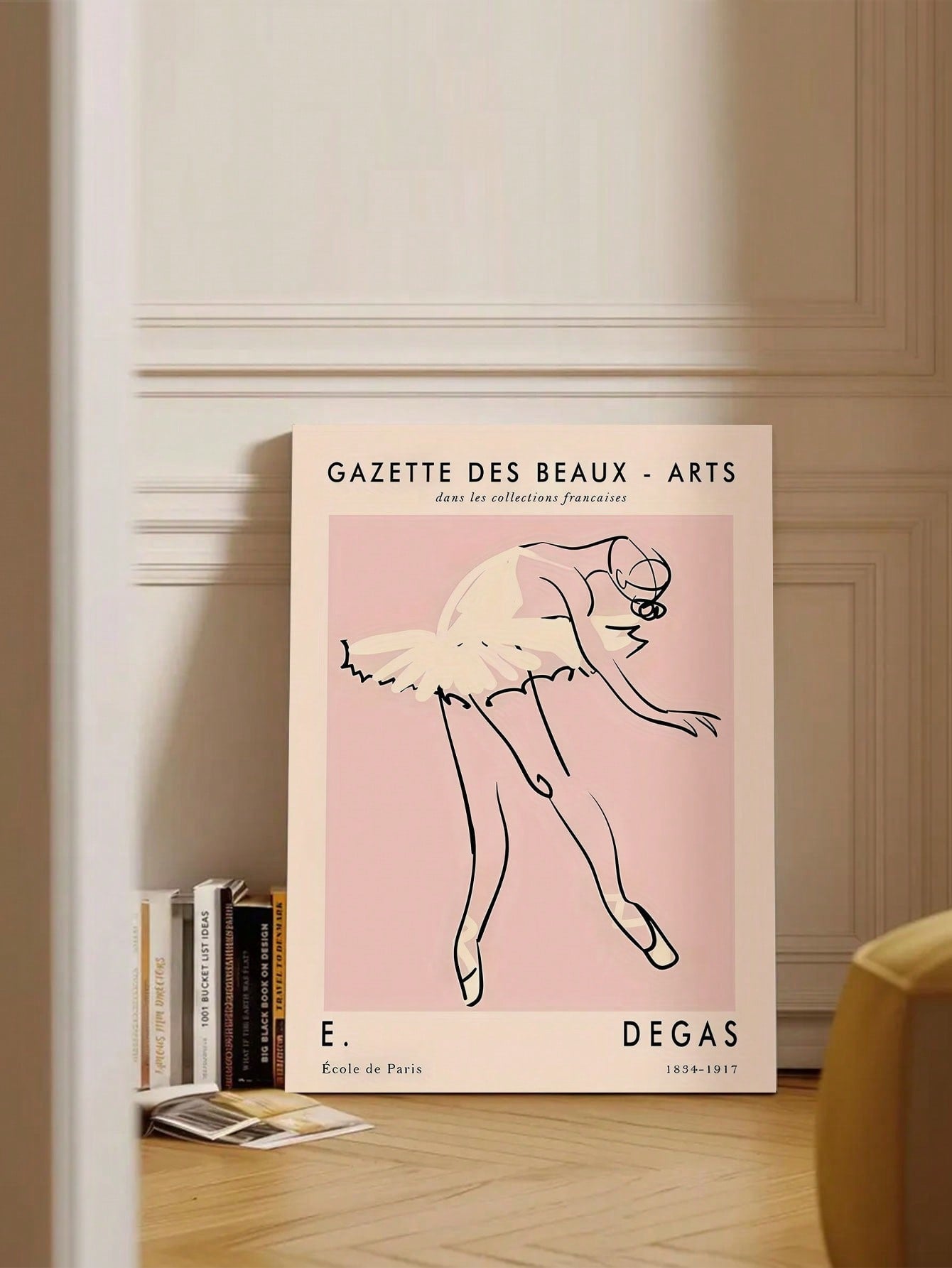 This Elegant Dance: Vintage Ballet Canvas Wall Art Print captures the elegance and grace of ballet in a vintage style. Made with high-quality canvas, this print is a perfect addition to any home or studio. Its timeless design and expert craftsmanship make it a must-have for ballet lovers.