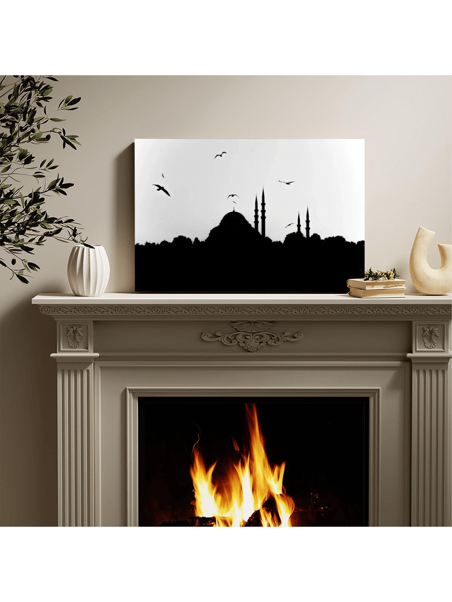Immerse yourself in nature's beauty with our Elegant Dance of Birds Framed Canvas Art. The perfect wall décor for any bedroom or living room, this piece showcases the graceful movement of birds in an elegant design. Made with high-quality materials, it adds a touch of sophistication to your space.