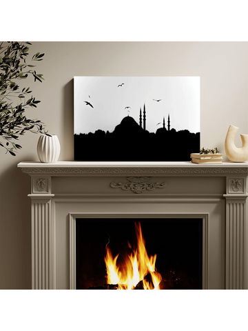 Immerse yourself in nature's beauty with our Elegant Dance of Birds Framed Canvas Art. The perfect wall décor for any bedroom or living room, this piece showcases the graceful movement of birds in an elegant design. Made with high-quality materials, it adds a touch of sophistication to your space.